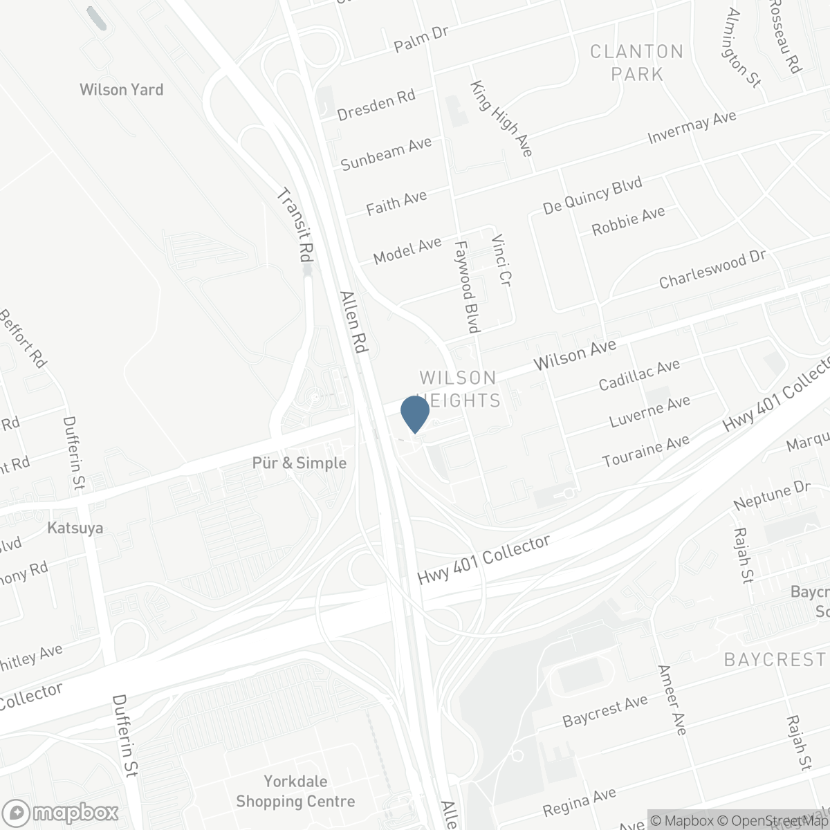 1109W - 565 WILSON AVENUE, Toronto, Ontario M3H 0C6